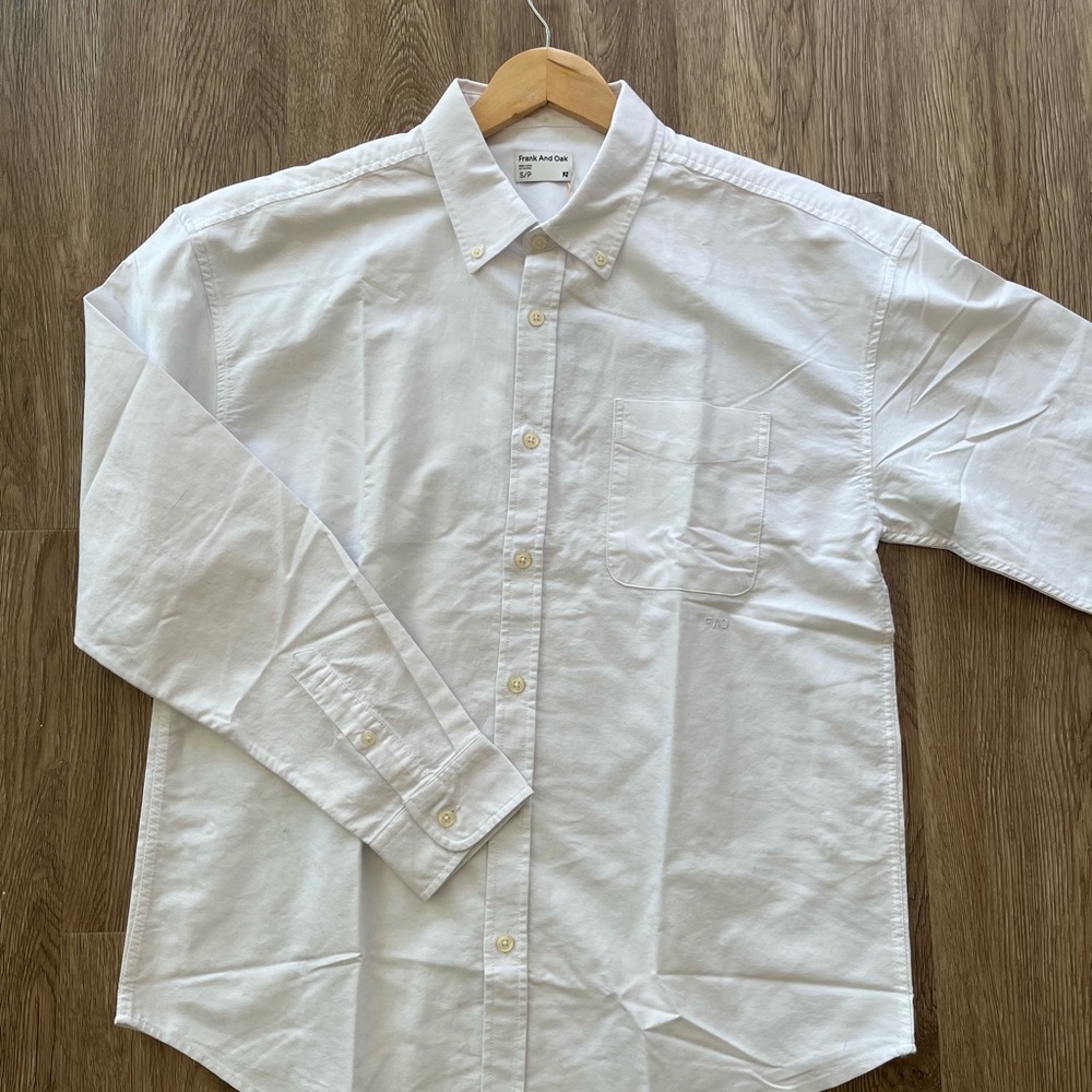 Frank & Oak Loose Oxford Shirt NWT